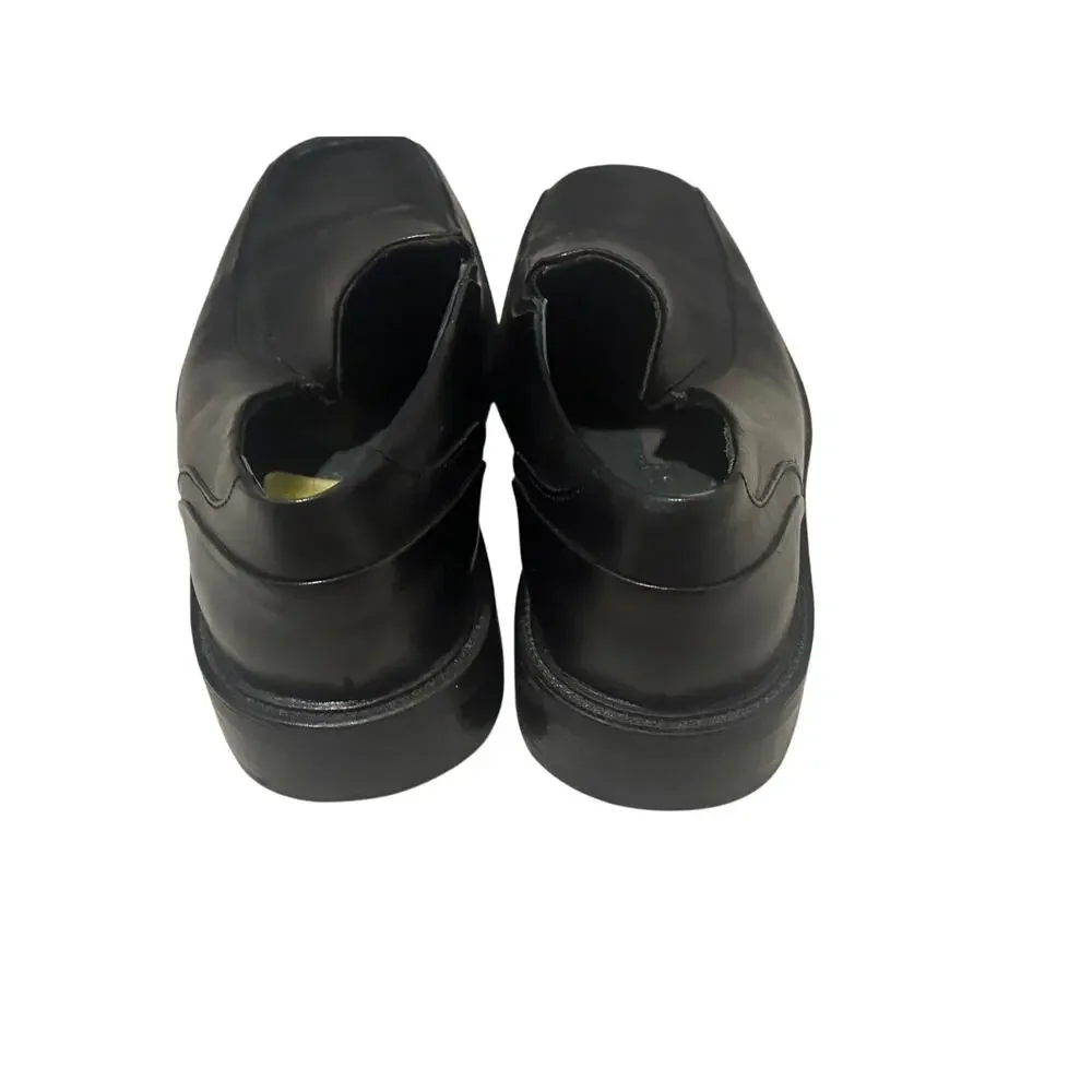 Dockers Men's 8 Black Emptor Slip On Synthetic Leather Round Toe Dress Shoe